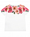 Белая футболка с цветочным принтом Dolce&Gabbana | Фото 3