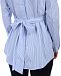 Рубашка для беременных Attesa удлиненная в мелкую голубую полоску  | Фото 10
