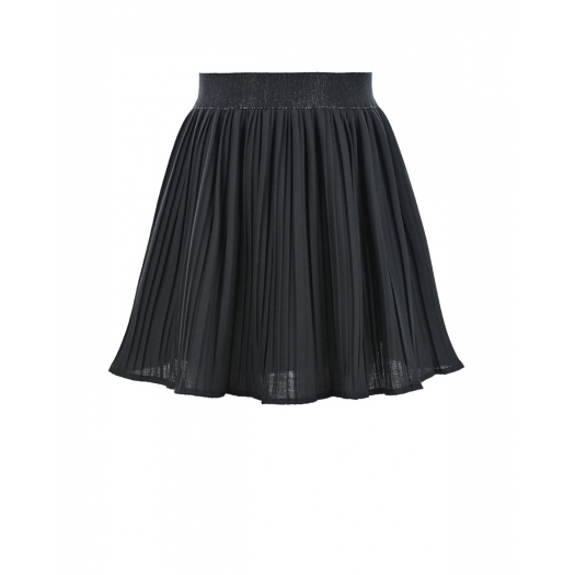 Черная трикотажная плиссированная юбка Aletta Черный, арт. AF999339D 110 | Фото 1