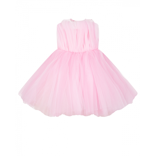 Розовое платье с пышной юбкой Sasha Kim | Фото 1