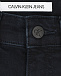 Синие джинсы с черным логотипом Calvin Klein | Фото 3