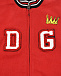 Спортивная куртка DG millenials красного цвета Dolce&Gabbana | Фото 3