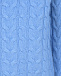 Кофта фигурной вязки из шерсти мериносов, голубая Norveg | Фото 3