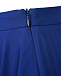 Синяя асимметричная юбка с плиссировкой  | Фото 8