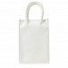 Белая сумка со съемным ремешком, 19х12х4 см  | Фото 4