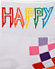 Белые носки с принтом &quot;Happy&quot; Happy Socks | Фото 2