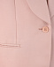 Розовый костюм из шерстяной ткани Stella McCartney | Фото 6