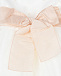 Белое платье с розовым бантом Marlu | Фото 3