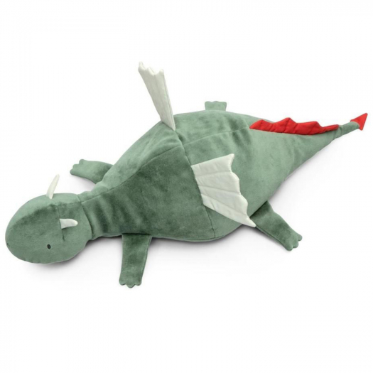 Мягкая большая игрушка &quot;Пылающий дракон&quot;, зеленый Sebra | Фото 1