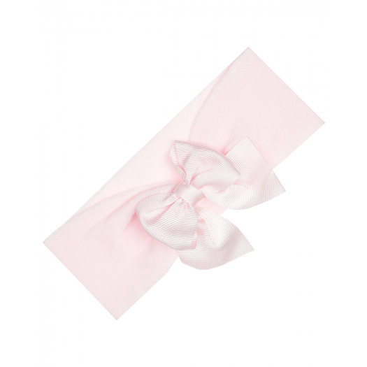 Розовая повязка с бантом Story Loris | Фото 1