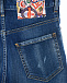 Выбеленные джинсы с потертостями Dsquared2 | Фото 5