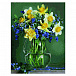 Раскраска по номерам &quot;Букет весенних цветов&quot;, 40x50 см  | Фото 2