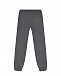 Серые спортивные брюки с лого в тон Bikkembergs | Фото 2
