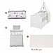 Детская кровать-трансформер 70x140 см с матрасом и комплектом постельного белья Roba | Фото 7