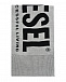 Серый шарф с надписью &quot;for successful living&quot; Diesel | Фото 2