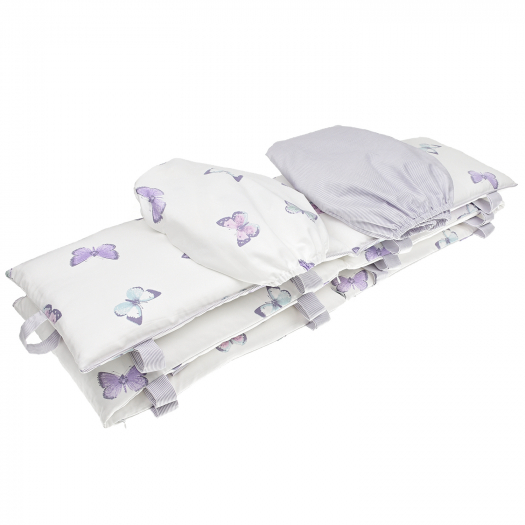 Комплект белья &quot;Бабочки&quot; для кроватки Stokke A&A Baby Glam | Фото 1