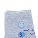 Серые носки с голубыми деталями Story Loris | Фото 2