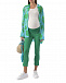 Зеленые зауженные брюки для беременных Pietro Brunelli | Фото 3