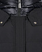 Черное стеганое пальто с капюшоном Freedomday | Фото 4