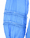 Голубое платье с поясом 120% Lino | Фото 8