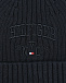 Синяя шапка с логотипом Tommy Hilfiger | Фото 4