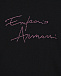 Футболка черного цвета с логотипом Emporio Armani | Фото 3