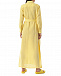 Светло-желтое платье с накладными карманами Forte dei Marmi Couture | Фото 4
