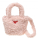 Розовая сумка с лого, 20x18x10 см Emporio Armani | Фото 1