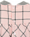Розовое платье в клетку Aletta | Фото 5