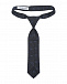 Темно-синий галстук с лого Emporio Armani | Фото 2