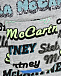 Серые шорты с разноцветным логотипом Stella McCartney | Фото 3