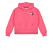 Розовая спортивная куртка с логотипом Tommy Hilfiger | Фото 1