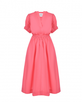 Розовое приталенное платье из поплина Nude Розовый, арт. 1103536 515 | Фото 1