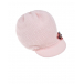 Розовая вязаная кепка Regina | Фото 1