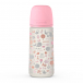 Бутылка Memories 360 мл с мягкой физиологической силиконовой соской, розовый Suavinex | Фото 1