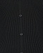 Черное трикотажное платье на пуговицах Pietro Brunelli | Фото 10