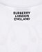 Белая футболка с принтом Chain Burberry | Фото 5