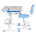 Комплект парта + стул трансформеры Lavoro Blue FUNDESK | Фото 2