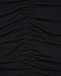 Черный блузон с квадратным вырезом ROHE | Фото 8