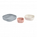 Набор посуды из 3 детских тарелок, розовый BEABA | Фото 3