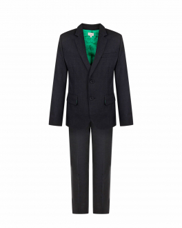 Классический костюм на контрастной подкладке Paul Smith Серый, арт. 5P39502-S2 290 | Фото 1