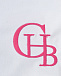 Белая косынка с розовым лого Chobi | Фото 3