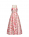 Корсетное платье из атласа с цветочным принтом в стиле Dior Philosophy Di Lorenzo Serafini | Фото 1