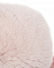 Розовая шапка-ушанка с мехом кролика Ploomlé | Фото 6
