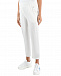 Белые брюки с поясом на кулиске Dan Maralex | Фото 8