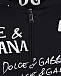 Черная спортивная куртка для мальчиков Dolce&Gabbana | Фото 5