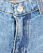 Голубые джинсы regular fit с потертостями Dolce&Gabbana | Фото 5