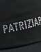 Черная бейсболка с лого из стразов Patrizia Pepe | Фото 3