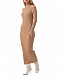 Трикотажное платье пудрового цвета Pietro Brunelli | Фото 3