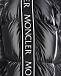 Черное глянцевое пальто-пуховик Moncler | Фото 4